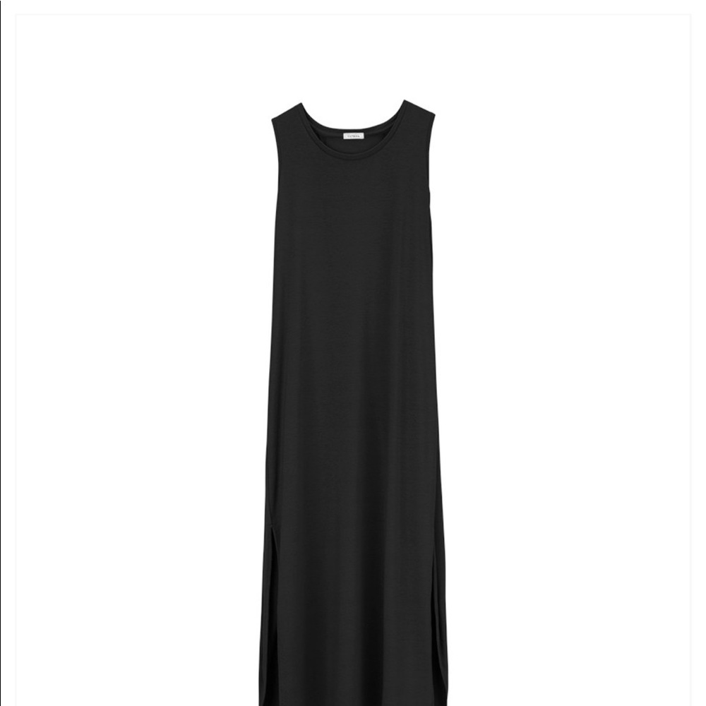 Cuyana drape back dress